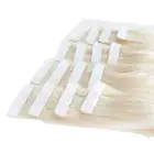 Pretty blond realistic virgin hair best tape hair extension
