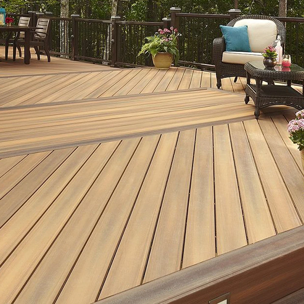 Foju Wpc D Embossed Composite Decking Wood Floor Cappled Decking