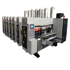 mini corrugated cardboard flexo printing slotting machine