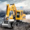 New Arrival 1/24 2.4Ghz Diecast Remote Excavator RC Engineer Truck Car Toys present RC Car Tractor Christmas Gift