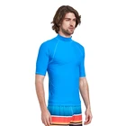 Rash Vest Rash Vest Custom Rash Vest Men's Short Sleeve Rashie Surf Swim Shirts Quick Dry Rash Guard
