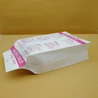 Snack heat seal cement paper kraft custom logo microwave popcorn bags