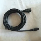 CE VDE 3 Pin IEC Electric Extension Cable Female To Male AC Computer Monitor C13 C14 Connector Power Cord