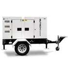 Diesel 30kva Generator SUTECH 30KVA Trailer Type Diesel Generator Set For Field Operation With Yangdong Engine Y490D