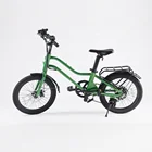 Hottech Ebike e bike electric bicycle 20 inch green electric dirt bike 250w 36v ultra light e-bike