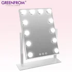 12 Led Bulb Light Up Makeup Vanity Mirror Espejo Hollywood,Hollywood Glow Xl Pro Vanity Mirror