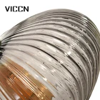 China best selling new product vintage industrial glass shade home goods e27 light bulb pendant lamp
