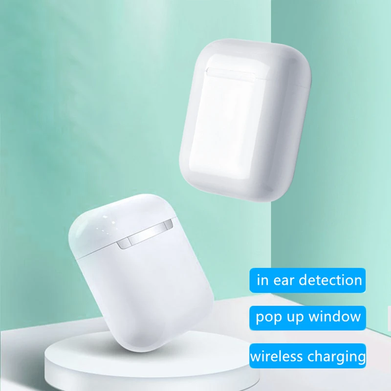 i500 tws Black wireless bluetooth earphones air 2 wireless charging in ear smart sensor original real 1:1 earbuds tws i500 - ANKUX.COM