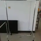 Hot Sale Adjustable Rolling Removable Metal Coat Clothes Drying Cloth Hanger Rack Stand