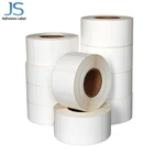 Competitive price blank synthetic sticker self adhesive paper size for 70MM*10MM*5000