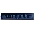 Radio Car Audio Segment VA Lcd Module For FM Radio Car Mp3 Audio Player