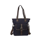 Large Capacity Lady Wax canvas Handbag Women Single Shoulder Bag Crossbody Bag