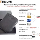Best Branded Design Slim RFID Blocking Bifold Men's Wallet Genuine Italian Leather Wallet For mens