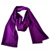 latest producing purple silk scarf for women