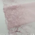 Flower lace embroidery bridal tulle DIY bride wedding dress lace fabric
