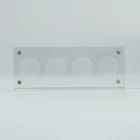 New Acrylic Capsules Coin Display Holders with magnet