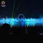 Kazakhstan Large Outdoor Water Feature Show Customized Musical Fountain Project