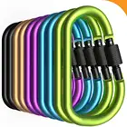 Hot Sale Different Colours Different Sizes Hammock Swing Rotating Carabiner Clip Swivel Hook Connector Wholesale