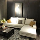 Hard wooden carved sectional sofa bed foam cushions furniture designs set