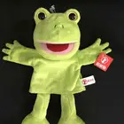 Plush Stuffed Animal Toy Hand Puppet Cute Soft Kids Kermit Education Story Telling Frog Hands Puppets