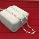 SAF wholesale alloy new amazon popular fashion couple friend silver simple chain necklace
