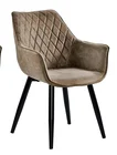 Dining Chair Room Furniture Fabric Modern Luxury Velvet Linen Cotton Oem Customized
