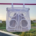 High quality custom order mesh laundry bag mesh home supplies shoes wash mesh laundry bag