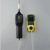 Portable multi gas detecting alarm with external pump for industrial application