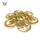 Custom High Quality Gold Metal Button For Garment