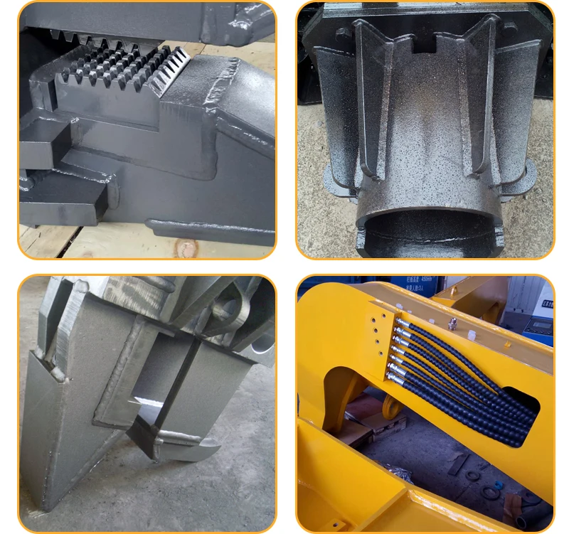 High quality vibro hydraulic pile driver hammer