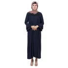New High Quality Fashion Design Women Abaya Muslim Dresses Manufacturer Dubai Dress