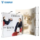 Advertising Pop Up Display Rack Yz Outdoor Exhibition Stand Aluminum Modular Booth Stall Design System Banner Expo Wall