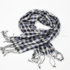 2019 Fashion Design Neck Wear Crinkle Scarf For Men And Women