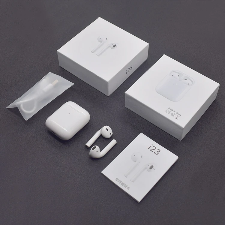 5.0 wireless earpod i12 tws boat earphone 1:1 super quality 2nd generation bluetooth earbuds wireless charging i23 tws - ANKUX.COM