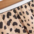 Factory hot sale leopard print home convertible dress / skirt chiffon