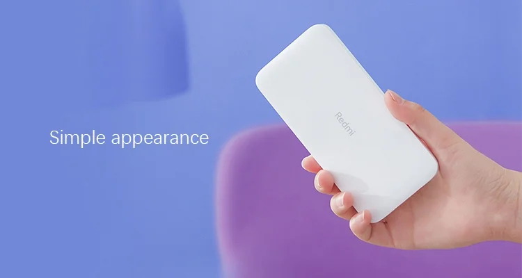 Xiaomi Redmi 20000mAh Charger Quick Charge Portable Power Bank