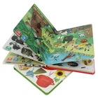 High quality Printing hardcover kids board funny story book printing educational for children