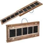 Eco-friendly doy toy Durable portable pet dog ramp wooden step ladder for pet