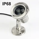 Waterproof Underwater Milight DMX RGBW RGB Led Board Grow Pool Flood Light 12V 3W IP68