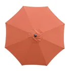 large round shape outdoor aluminum patio tilt balinese beach umbrella