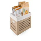 Decorate closet natural environmental protection wood crates for crafts