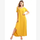 Free Shipping Loose Big Plus Size Fancy Floral Pregnant Maternity Clothing Dress