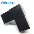 Square Square Tube PP Plastic 3 Way Cornector 3 Ways Plastic Window Corner Connector For Aluminium Windows And Door