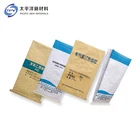 Kraft paper plastic compositive packaging bags in high strength
