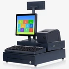 12 inch Single Screen Supermarket Retails Cash Register Pos System