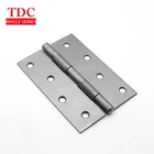 Door Box Hinges Metal 50mm Soft Close Stainless Steel Small Jewelry Box Hinges for Wooden Or Metal Desk
