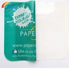 Sticker Custom Promotion Easy Peel Off No Glue Removable Vinyl Clear Glass Static Cling Sticker