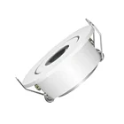 Mini 1w Adjustable LED Downlight in White 3000K Warm White IP44 Dimmable cabinet light