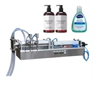 Pneumatic Double heads Liquid Shampoo Semi-auto Filling Machine