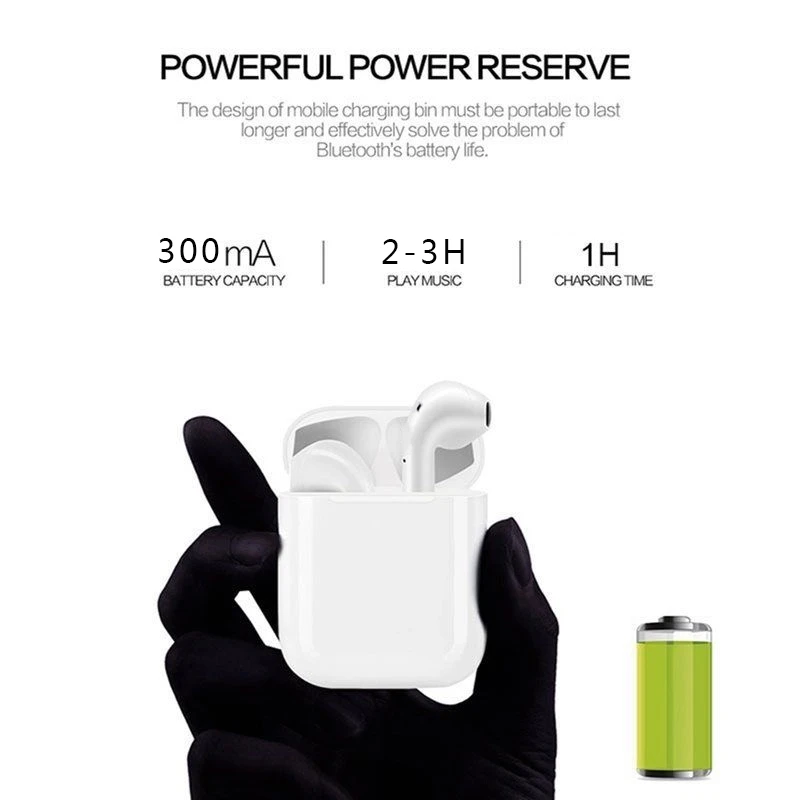 i11 TWS Wireless Charge Support Earphones Wireless Earphone Earbuds Touch Control Headset - ANKUX.COM